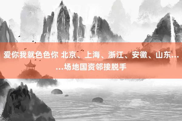爱你我就色色你 北京、上海、浙江、安徽、山东......场地国资邻接脱手